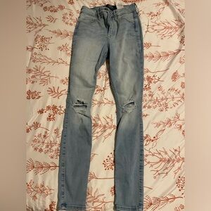 Curvy high rise super skinny size 0 R